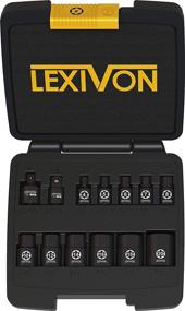 img 4 attached to LEXIVON Socket Chrome Vanadium 13 Piece