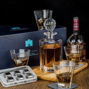 img 3 attached to Аксессуары для персонализированных контейнеров Decanter Fashioned