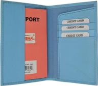 high-quality leather passport wallet 🧳 and travel accessories for enhanced organization логотип
