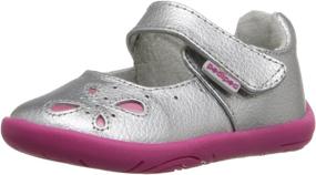 img 4 attached to Pediped Grip Antoinette Toddler Fuchsia Girls' Shoes