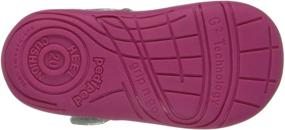 img 1 attached to Pediped Grip Antoinette Toddler Fuchsia Girls' Shoes