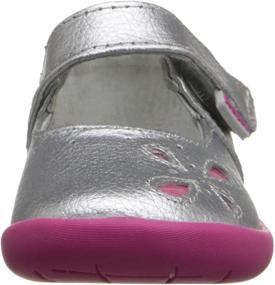 img 3 attached to Pediped Grip Antoinette Toddler Fuchsia Girls' Shoes