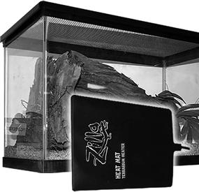 img 1 attached to 🔥 Stay Warm and Cozy: Discover Zilla Reptile Terrarium Heat Mats