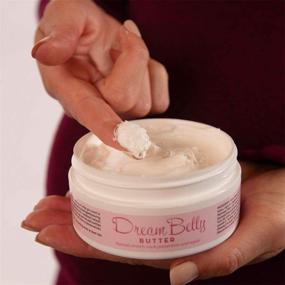 img 1 attached to DreamBelly Butter: Stretch Mark Cream and Lotion for Women's Skin Soothing, Prevention of Pregnancy Stretch Marks, and Scars. Enriched with Nourishing Natural Butters and Oils