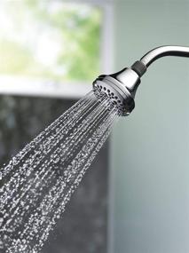 img 1 attached to 💧 Efficient Water-Saving Delta-Faucet 76551C Shower Head - 5 Spray Massage, 2.0 gpm, Chrome