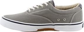 img 2 attached to Sperry Men's Halyard CVO Grey Shoes - Comfortable and Stylish Footwear for Men