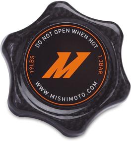 img 1 attached to 🧢 Mishimoto Small Carbon Fiber Radiator Cap, Improved 1.3 Bar Pressure