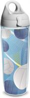 tervis wrap & water bottle with grey lid, 24-ounce, beverage logo