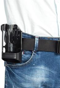 img 3 attached to Motorola APX6000/APX8000/PMLN5709/PMLN5709A Holster - Luiton 📱 Carry Case Models 1.5, 2.5, and 3.5