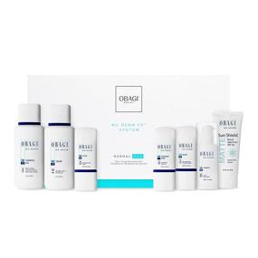 img 4 attached to 🌟 Obagi Medical Nu-Derm Fx System Bundle for Normal to Oily Skin: Foaming Gel, Toner, Clear, Exfoderm Forte, Blend. Moisturize and Protect with Hydrate and Sun Shield