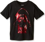 👕 red ren star wars boys t-shirt logo