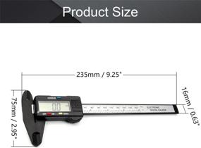 img 3 attached to Utoolmart Measuring Accuracy Calipers Accurate