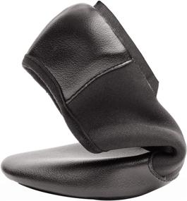 img 1 attached to Elastic Slip-On Jazz Dance Shoe made of Leather for Women and Men