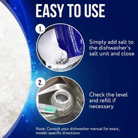 img 2 attached to 🧂 Premium 5 LB Dishwasher Salt Water Softener, USA-Made for Bosche, Miele, Thermador, Whirlpool & More