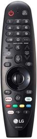 img 4 attached to 📱 LG Magic Remote Control, Compatible with Numerous LG Models, Hotkeys for Netflix and Prime Video, Integrated Google/Alexa