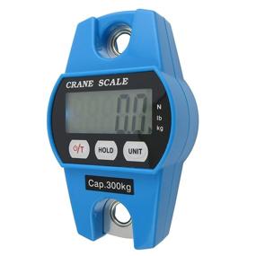 img 1 attached to Outmate Mini Digital Crane Scale 300Kg/600Lbs With LED (Plastic Shell