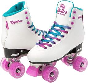 img 1 attached to 🛼 Outdoor Women's Roller Skates - Rollerface HipSkates White