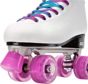 img 2 attached to 🛼 Outdoor Women's Roller Skates - Rollerface HipSkates White