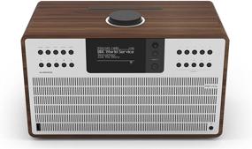 img 2 attached to 📻 Revo SuperCD: Sleek Walnut/Silver Design with Exceptional Performance