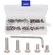 🔒 binifimux m6 torx security screws assortment kit with t30 wrench - tamper proof, 304 stainless steel screws in various lengths (m6x10mm/12mm/20mm/25mm/30mm) logo