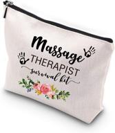 massage therapist survival therapy graduation logo