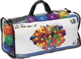 img 1 attached to Intex Phthalate Edition Rolling Ballz