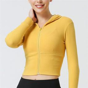 img 2 attached to Stretchy Jackets Collared Sportswear Sweatshirt Sports & Fitness in Leisure Sports & Game Room