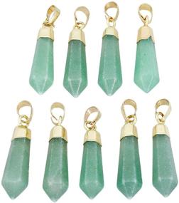 img 2 attached to Nupuyai Healing Crystal Necklace Pendants
