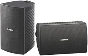 img 4 attached to 🔊 Enhanced Yamaha NS-AW294BL Indoor/Outdoor 2-Way Speakers (Jet Black, Set of 2)