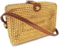 👜 handmade bohemian crossbody bags - stylish shoulder women's handbags & wallets logo