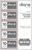 🪒 diane swedish stainless steel double edge safety razor blades - superior quality and durability! logo