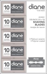 img 1 attached to 🪒 Diane Swedish Stainless Steel Double Edge Safety Razor Blades - Superior Quality and Durability!