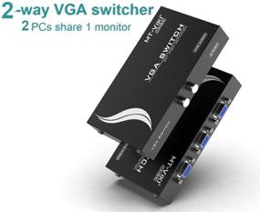 img 2 attached to Enhance Your Display Setup with MT-VIKI 2 Port VGA Switch Video Selector Switcher Box