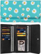 hua angel wallet tri fold ultra thin wallets women's handbags & wallets for wallets logo