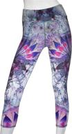 evcr capri leggings women athletic girls' clothing for active-style logo