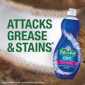 img 1 attached to 🍽️ Palmolive Ultra Oxy Power Degreaser Dish Liquid, 56 Fl Oz