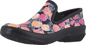 img 1 attached to 🌸 BOGS Patch Slip-On Water Rose: The Perfect Blend of Style and Functionality