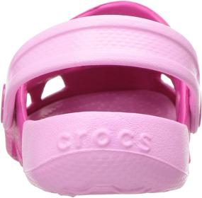 img 2 attached to 👶 Crocs Unisex Baby Electro Carnation Toddler Boys' Clogs & Mules