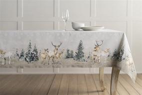 img 2 attached to 🎄 Maison Hermine Christmas Tablecloth: Optimal for Festive Celebrations