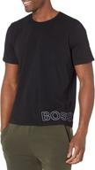 hugo boss identity crewneck t shirt logo