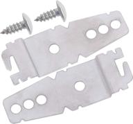 🔵 blue stars ultra durable 8269145 undercounter dishwasher mounting bracket replacement - fits kenmore whirlpool kitchenaid dishwashers - replaces wp8269145 ap3039168 - pack of 2 логотип