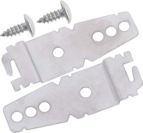 img 4 attached to 🔵 Blue Stars Ultra Durable 8269145 Undercounter Dishwasher Mounting Bracket Replacement - Fits Kenmore Whirlpool KitchenAid Dishwashers - Replaces WP8269145 AP3039168 - Pack of 2