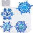 niart silicone snowflake handcraft restaurant logo