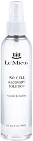 img 4 attached to 💦 Optimized Le Mieux Iso-Cell Recovery Solution: Soothing Face Mist with Hydrating Amino Acids and Minerals | Calming Post-Treatment Skin Spray | Paraben and Sulfate-Free (6oz / 180ml)