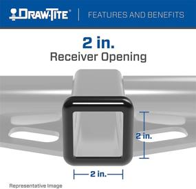img 3 attached to 🚙 Буксировочное приспособление Reese Towpower класса III для Jeep Wrangler & Wrangler JK - приемник 2 дюйма