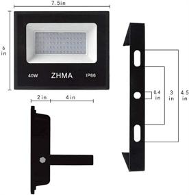 img 1 attached to Улучшите свою световую вечеринку с помощью Черной LED-фонарика ZHMA мощностью 40 Вт - водонепроницаемого, с возможностью включения в розетку и идеально подходящего для живописи по телу, сценической подсветки, флуоресцентных эффектов и неонового свечения.