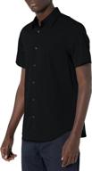 👔 calvin klein button sleeve stretch men's apparel logo