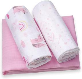 img 4 attached to Swaddle Blankets Newborn Breathable Nursery