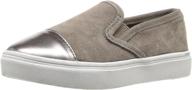 👟 steve madden unisex-child jemuse slip-on: стильная и комфортная обувь для детей логотип