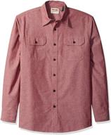 классический рукав wrangler authentics chambray логотип